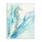 Stupell Industries Nautical Seahorse Blue Fluid Ocean Water Wall Plaque